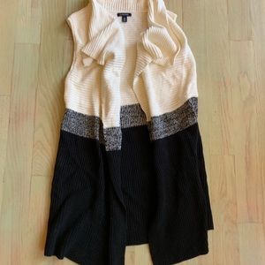 Lands’ End Sleeveless Long Cardigan